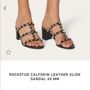 Authentic Valentino G Rockstud Leather San…